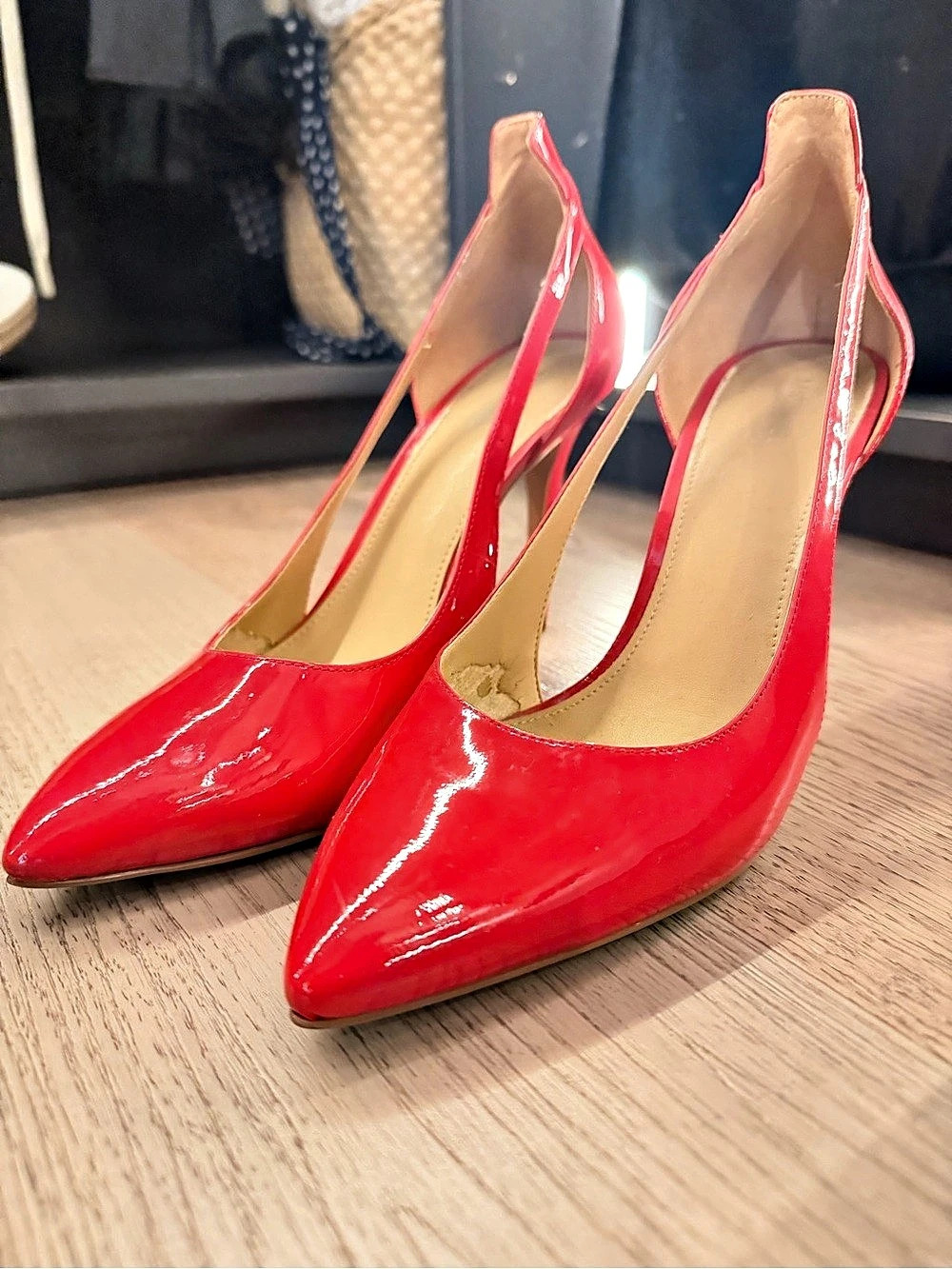 Michael Kors Nathalie Flex D'Orsay Pump Red